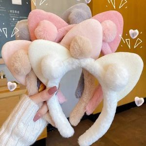 Plush Cat Ears Headband | Women Girls Fleece Faux Fur Kitty Hair Accessory #1236
